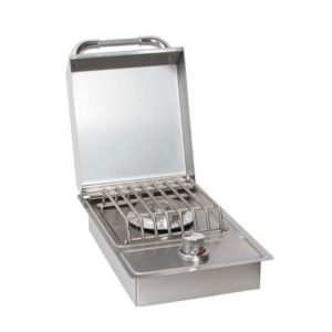Single Stainless Steel Sideburner - Drop In - LP