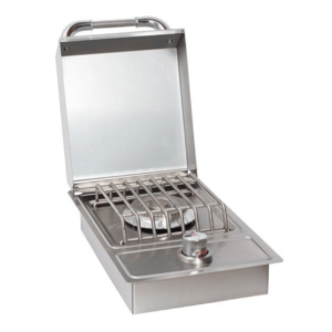 Single Stainless Steel Sideburner - Drop In - NG