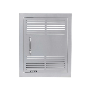 Dual Lined Vented Vertical Door w/ Reveal