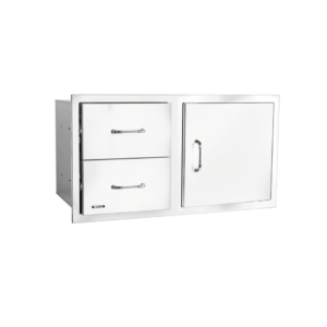 38" Door/ Drawer Combo  w/ Reveal