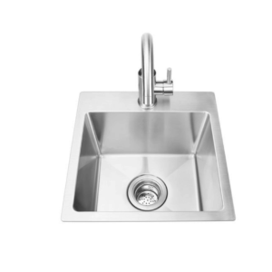 15″ Premium Stainless-Steel Dual Mount Sink