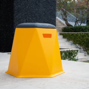 Twisted Hex 18" Height Table(Must Order 2 in same color