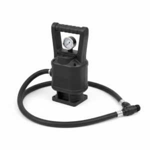 Manual Vacuum pump for speed fill ballast system