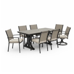 44"x72" Harbor Dining table w/4( mayhew sling dining