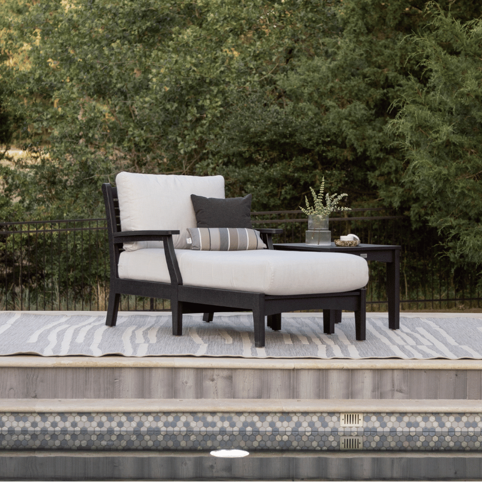 Classic Terrace Deep Seating Full Chaise - Image 2