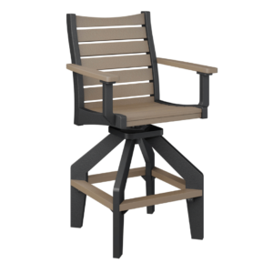 Bristol Swivel Bar Chair w/arms