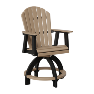 Comfo Back Swivel Counter Chair
